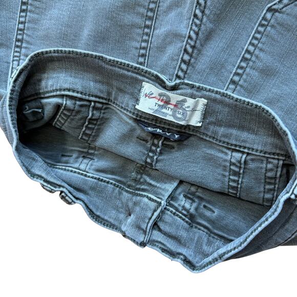 We The Free People Day Camp Cargo Shorts Green Khaki Utility Size 26 Gorpcore - Picture 4 of 6